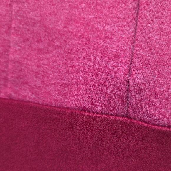 LOGO Lounge Womens Sz 2X Red Asymmetrical Pockets Lagenlook Waterfall Cardigan - Picture 9 of 9